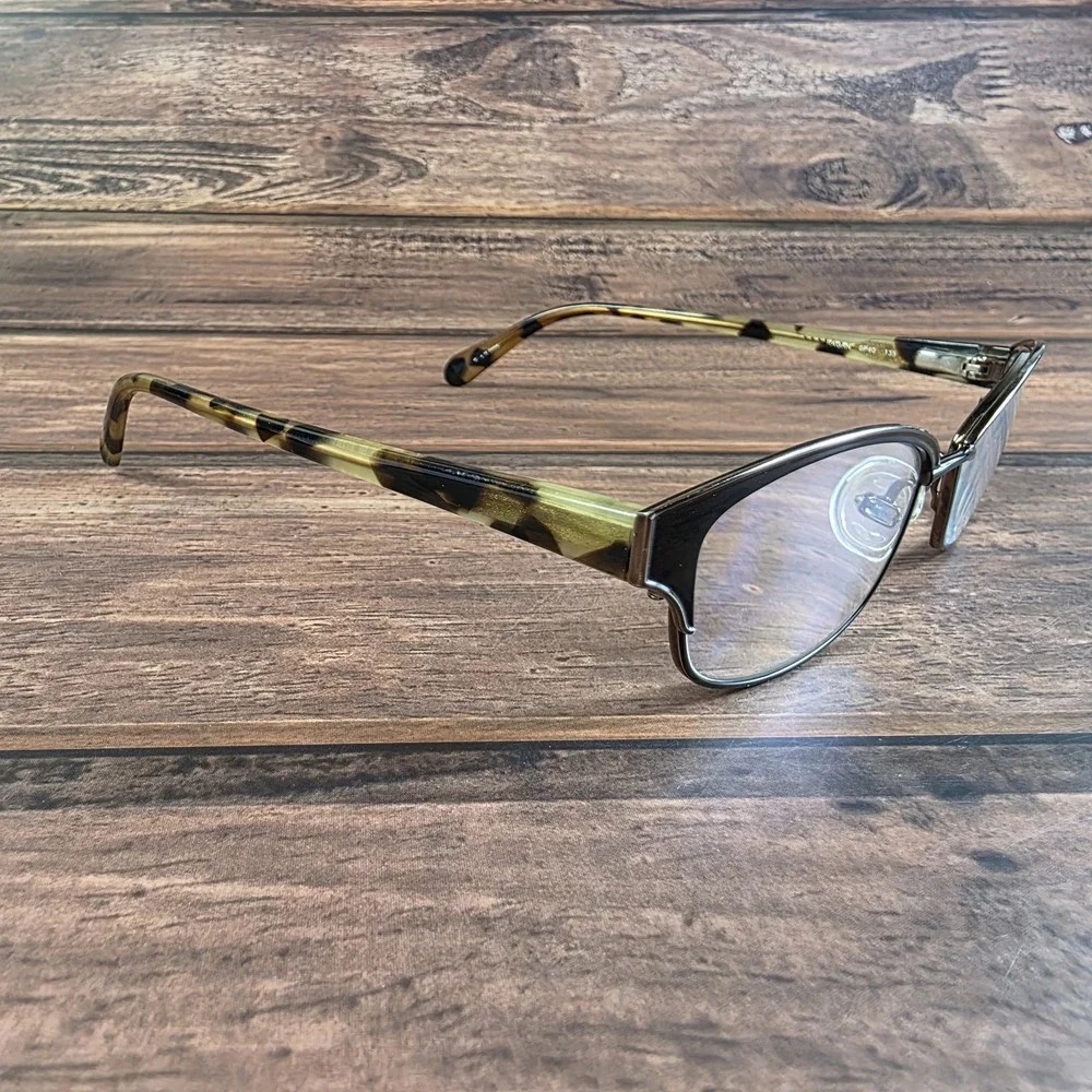 Kate Spade Ragan OP40 Eyeglasses Womens Cat Eye Tortoise Black Metal 135mm Frame